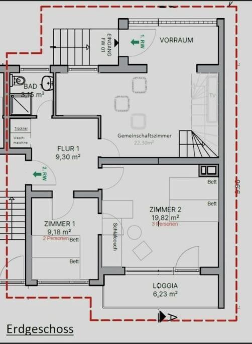 Duplex Apartment Ullstein- 4 Bedrooms, 2 Bathrooms, Living Room, 2 Parking Spaces, Boxspringbeds, Family & Business Apartment! Berlin Exterior photo