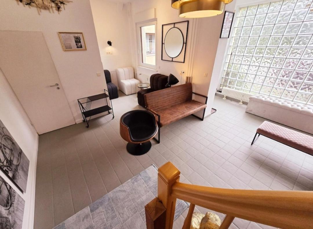 Duplex Apartment Ullstein- 4 Bedrooms, 2 Bathrooms, Living Room, 2 Parking Spaces, Boxspringbeds, Family & Business Apartment! Berlin Exterior photo